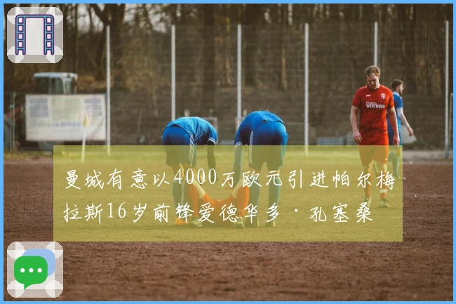 曼城有意以4000万欧元引进帕尔梅拉斯16岁前锋爱德华多·孔塞桑